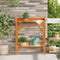 vidaXL - Tuin - Pottafel - in - Acaciahout - 75x40x90 - cm - - - Massief - Grenenhout