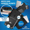 NEXTCOVER® 3-in-1 fietstas - Aquashield waterdicht - Reflecterend - Zwart