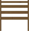 vidaXL - Hoofdbord - 106x4x100 - cm - massief - grenenhout - honingbruin
