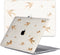 Lunso Geschikt voor MacBook Pro 16 inch (2019) cover hoes - case - Swallow