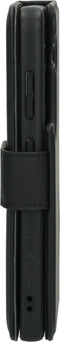 Mobiparts - Leather 2 in 1 Wallet Case - Uitneembare backcover en ruimte voor pasjes - Zwart