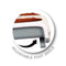 Bodi-Tek BT-FMAS - Shiatsu voetmassage - 36 massagekoppen met warmtefunctie