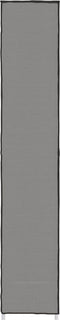 vidaXL - Schoenenkast - 60x30x166 - cm - stof - grijs