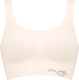 sloggi ZERO Feel - Dames Beha top - Ultralicht en comfortabel - Angora - Maat XL