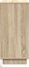 vidaXL - Sideboard - met - LED - in - Sonoma - Eik - 71x34,5x75 - cm - Kunststof