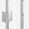 vidaXL - Hekpalen - 22 - stuks - U-vorm - 100 - cm - Gegalvaniseerd - Staal