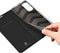 Dux Ducis - Slim bookcase hoes - Geschikt voor Xiaomi Redmi Note 11 - Zwart