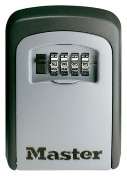 MasterLock 5401D - Sleutelkluis - Aluminium behuizing - Zwart/Lichtgrijs