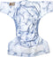 HappyBear | All In One wasbare luier - Blue Giraffe | One Size - 4kg t/m 15kg | Te gebruiken vanaf geboorte tot zindelijkheid | Dubbele lekgoten - minder kans op lekkages | Handige klittenbandsluiting