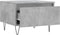 vidaXL - Salontafel - 50x46x35 - cm - bewerkt - hout - betongrijs