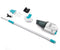 Intex ZR100 - Oplaadbare Zwembad en Spa Stofzuiger - 4V 2Ah Accu - Wit Blauw