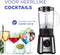 Rosmarino Infinity Mix & Go Blender - 700 ml - incl. 'to go' beker - smoothiemaker - ook geschikt voor ijs crushen - BPA-vrij - beker geschikt voor vaatwasser - zilver