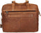 Leren Laptoptas - Shiloh - Brandy Cognac