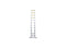 Escalo Extendo V - Telescopische ladder 3,2m 1x11 treden - Extra brede sporten