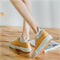 Smiling Socks® Dames Sokken - Leuke sokken - 10 Paar witte sokken - Vrouw/Man - Maat 35-43 - Huissokken - Katoen - Cadeau voor haar