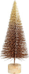 House of seasons - Decoratie boom bruin h35xd13cm