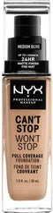 CANT STOP WONT STOP 24-HOUR FNDT - MEDIUM OLIVE