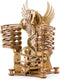 iDventure Marble Run Dragon - Bouwpakket Knikkerbaan - 260 Onderdelen en 15 Metalen Knikkers - Hout