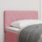 vidaXL - Hoofdbord - met - kristallen - knoppen - in - roze - fluweel - - - 80 - cm