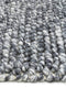 Drops Dark Grey Vloerkleed - 170x240 - Rechthoek - Laagpolig,Structuur Tapijt - Industrieel - Antraciet, Grijs