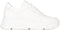 PS Poelman JANA Dames sneakers - Comfortabele hak 5 cm - Wit (42)