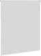vidaXL - Rolgordijn - verduisterend - wit - 120x175 - cm - stofbreedte - 116,6 - cm