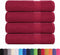 vidaXL - Badhanddoeken - 4 - st - 100x150 - cm - 360 - g/m² - 100% - katoen - bordeauxrood