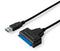 Nedis CCGB75100BK05 - SATA USB 3.2 Gen 1 Kabel - 30cm - Zwart