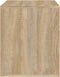 vidaXL - Nachtkastje - 50x39x47 - cm - sonoma - eikenkleurig