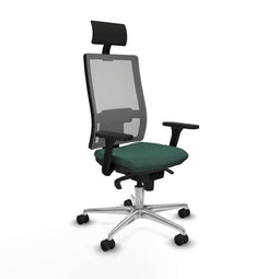 Bureaustoel met hoofdsteun Piqueras y Crespo 3D086N1