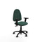 Piqueras y Crespo B2D01RF - Bureaustoel - Hoogteverstelbaar met armleuning - Groen