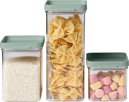 Mepal Omnia - Bewaardozen - Set van 3 - Nordic Sage (3 delige set)