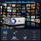 XIWBSY 4K Thuisbioscoop Beamer - 18000 Lumen - Android 9.0 - Bluetooth - Dolby Audio