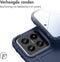 iMoshion Hoesje Geschikt voor Xiaomi 14 Hoesje Siliconen - iMoshion Rugged Shield Backcover - Donkerblauw