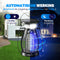 Vulpes Goods® Muggenlamp PRO - Elektrische Insectendoder - Oplaadbaar & Zonne-energie - Waterdicht - Bereik 200 m - Kleur Premium Black