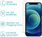 iMoshion Hoesje met screenprotector Geschikt voor iPhone 12 Mini Hoesje met screenprotector - iMoshion Anti-Shock Backcover + Premium - Transparant
