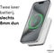 Linq ProCharge Magnetic Powerbank 5000mAh - Draadloos opladen - MagSafe compatibel