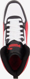 PUMA Rebound JOY - Hoge sneakers - SoftFoam+ inlegzool - White/ForAllTimeRed/Black - Maat 45
