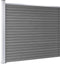 vidaXL - Schuttingpaneel - 175x146 - cm - HKC - zwart