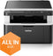 Brother DCP-1612WVB - All-in-one laserprinter - Kopiëren Scannen - Zwart