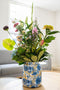 Ter Steege Bloempot-Siervaas Metaal Multicolour D 21 cm H 24 cm