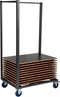 Examentafel Trolley, voor 30 Examentafels, 64x95x169cm (LxBxH), T91300