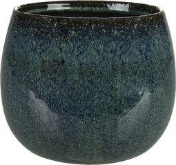 Ter Steege Bloempot Blauw D 15 cm H 13 cm