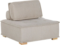 Beliani TIBRO - Fauteuil - Beige - Kunststof