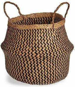 Decoratieve Mand Bruin Zwart Russen 15 L 40 x 54 x 40 cm (8 Stuks)