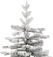vidaXL - Kunstkerstboom - met - scharnieren - en - sneeuw - 240 - cm