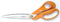 Fiskars Stofschaar - Schaar Rechtshandig - 27 cm - Kleermakersschaar RVS - Textielschaar Oranje