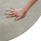 tectake® Soft Zone - Vloerkleed - Rond - Ø120 cm - Antislip - Onderhoudsvriendelijk - Zandkleur