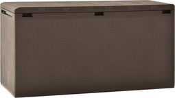 vidaXL - Tuinbox - 114x47x60 - cm - bruin