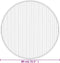 vidaXL - Vloerkleed - rond - 80 - cm - bamboe - donkerbruin